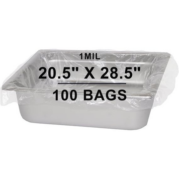 20.5X28.5 inches Pan Liners Poly Nylon 1 Mil Half Bun Pan Sheet PN